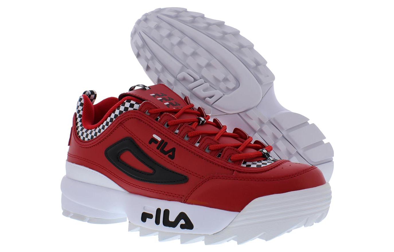 Shop FILA Disruptor 2 Premium RT 'Checker' Lelaki/Wanita 1FM00703-602