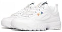 Lookbook FILA Disruptor 2 RT 'Putih Pelangi' 1FM00702-100