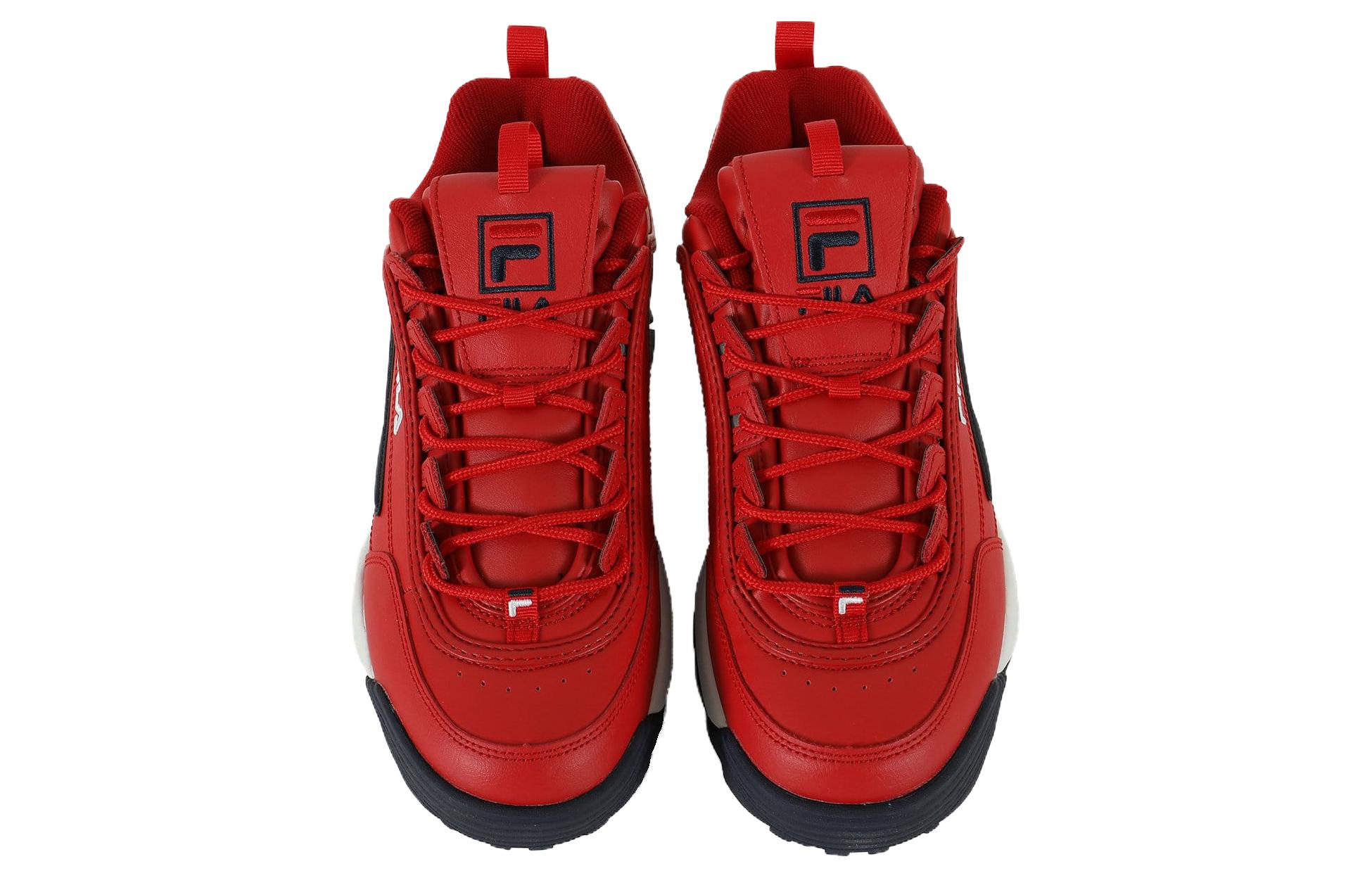 Lookbook FILA ディスラプター2 レッド (カジュアル) 1FM00139616