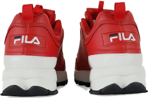 Shop FILA ディスラプター2 レッド (カジュアル) 1FM00139616