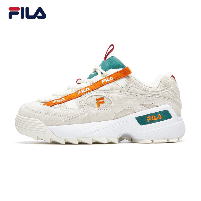 Buy フィラ ディスラプター 緑オレンジ白 (FIRA Disruptā Midori Orenji Shiro) F12W933711FMO