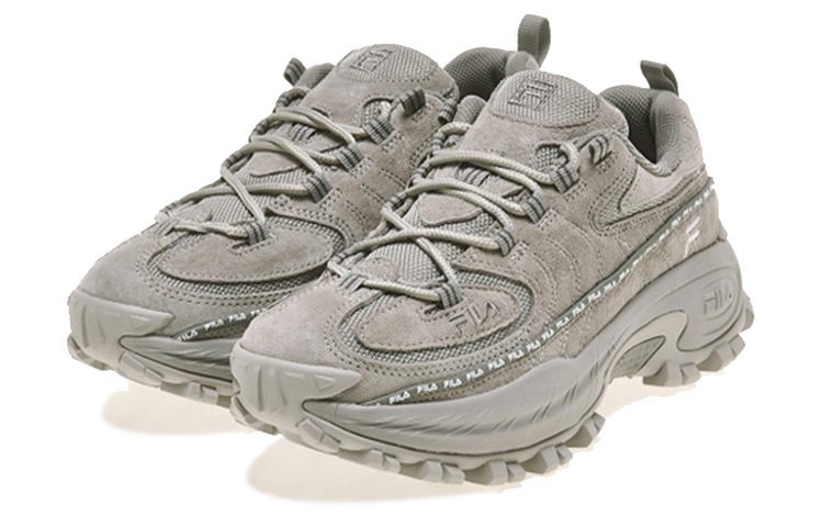 Order Fila 斐樂 貓爪厚底老爸鞋 灰色 韓版