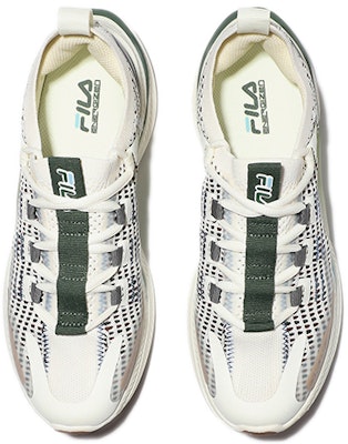 FILA FILAs Low-Top White/Green/Grey 1RM01936D_108 Lookbook FILA FILAs Low-Top White/Green/Grey 1RM01936D_108