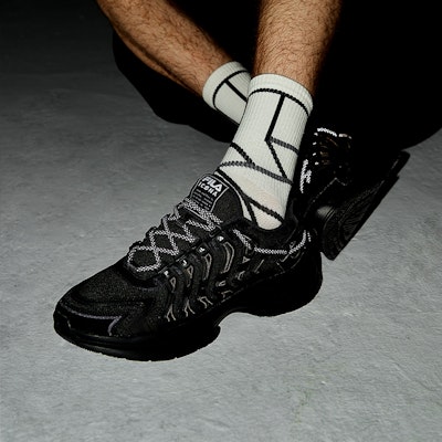 FILA Disruptor 'Reflective Black' F12M233121FBK1 4