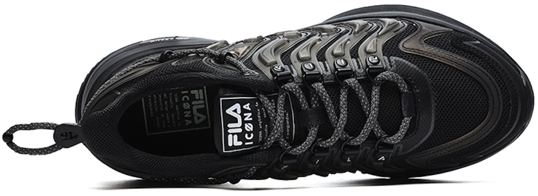 FILA Disruptor 'Reflective Black' F12M233121FBK1 Lookbook FILA Disruptor 'Reflective Black' F12M233121FBK1