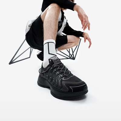 FILA Disruptor 反光黑色款 F12M233121FBK1 Details for FILA Disruptor 反光黑色款 F12M233121FBK1