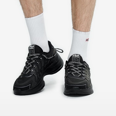 FILA Disruptor 'Reflective Black' F12M233121FBK1 Sizing FILA Disruptor 'Reflective Black' F12M233121FBK1