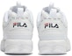 Lookbook FILA Disruptor II 'Putih' FS1HTA3091X_WWT