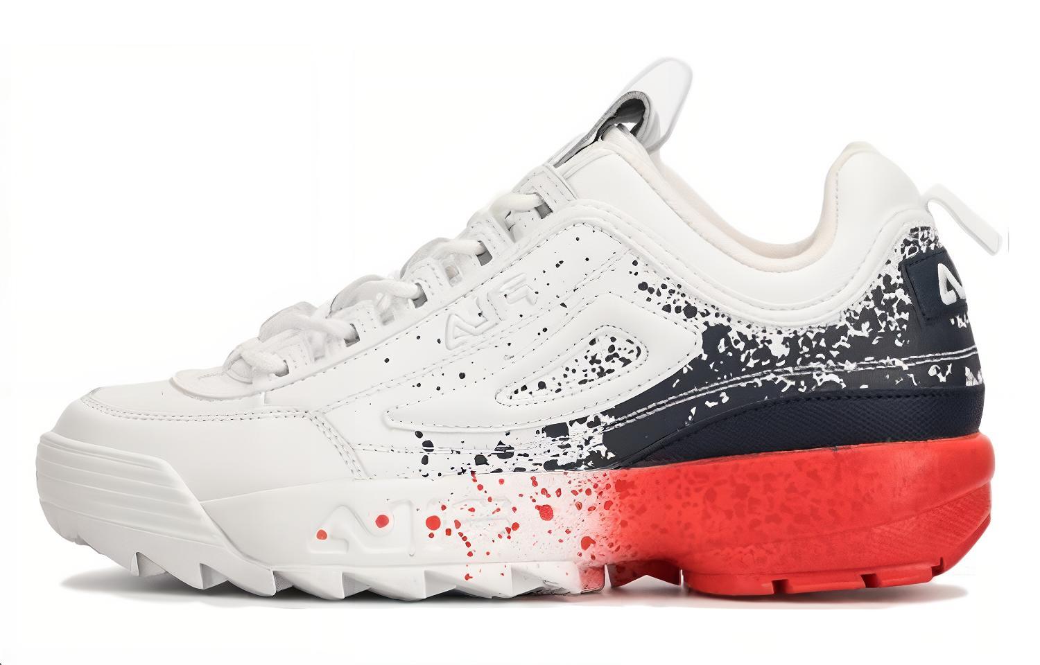 FILA Disruptor II 'White Black Red' 1FM00711125