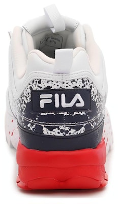 FILA Disruptor II 'Putih Hitam Merah' 1FM00711125 Lookbook FILA Disruptor II 'Putih Hitam Merah' 1FM00711125