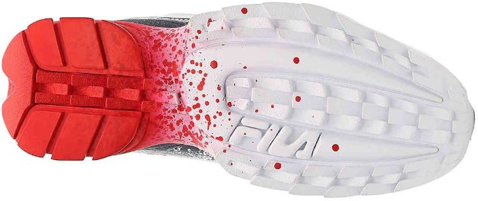 FILA Disruptor II 'Putih Hitam Merah' 1FM00711125 Shop FILA Disruptor II 'Putih Hitam Merah' 1FM00711125
