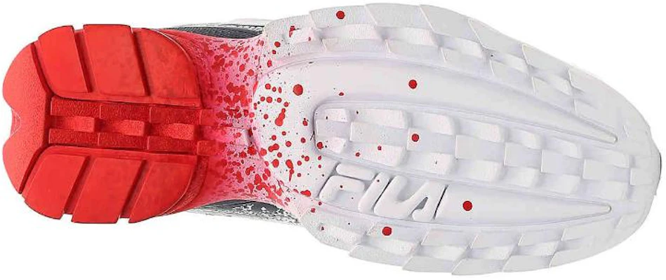 FILA Disruptor II ''Bianco Nero Rosso'' 1FM00711125 Shop FILA Disruptor II ''Bianco Nero Rosso'' 1FM00711125