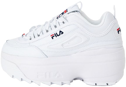 Fila 斐樂 Disrupter II Wedge 防滑耐磨 低筒休閒老爹鞋 男女同款 白色 Buy Fila 斐樂 Disrupter II Wedge 防滑耐磨 低筒休閒老爹鞋 男女同款 白色
