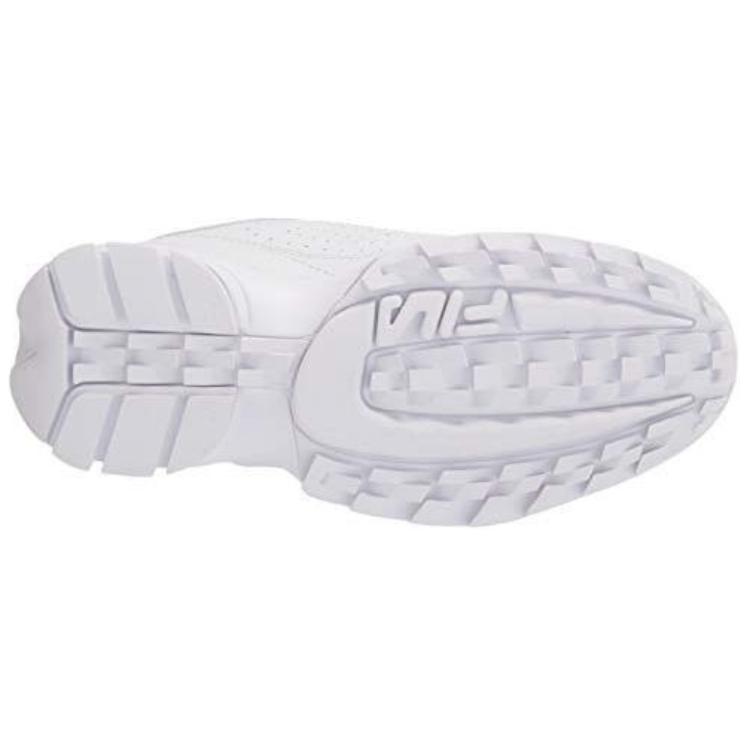 Shop FILA ディスラプター2 ウェッジ ホワイト 503588187