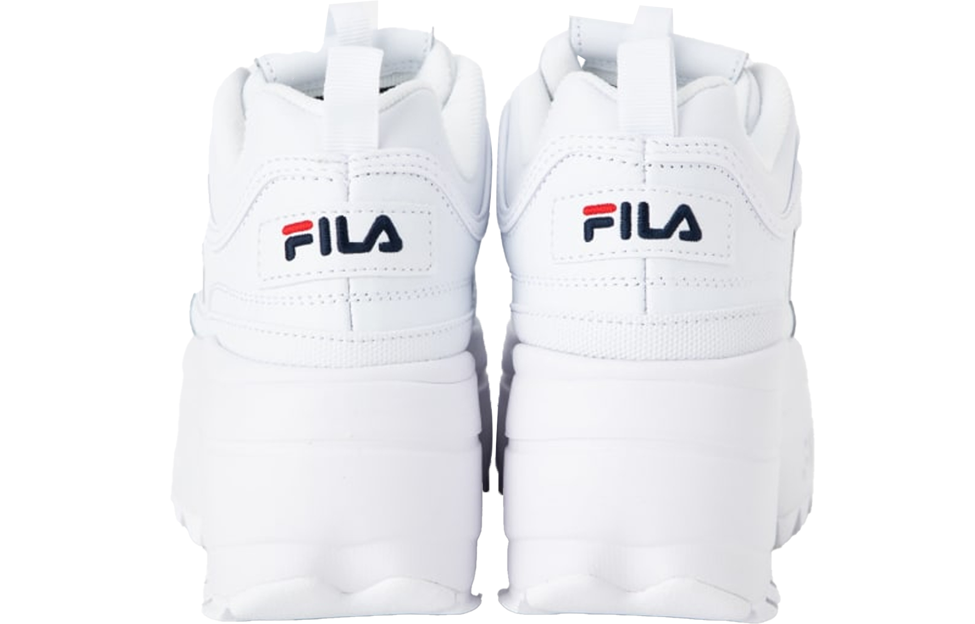 Order Fila 斐樂 Disrupter II Wedge 潮流增高底爸爸鞋 男女同款 白色