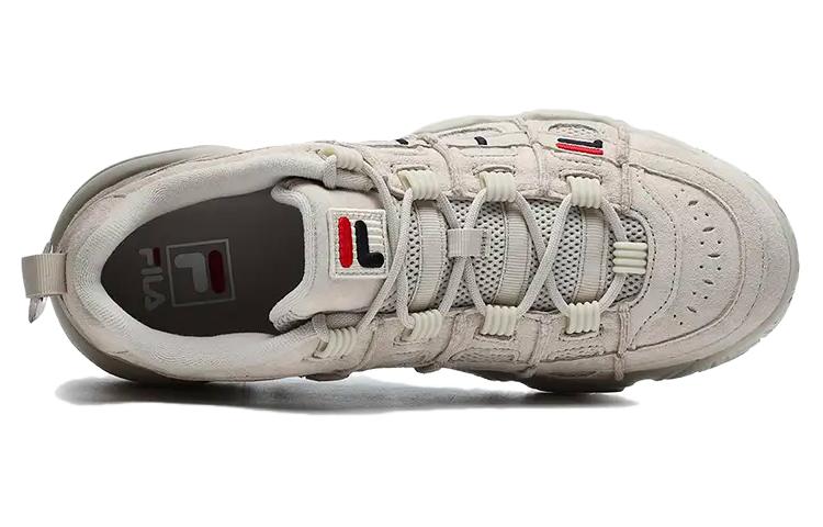 Lookbook フィラ ディスラプター LOW ベージュ T12M323209COM