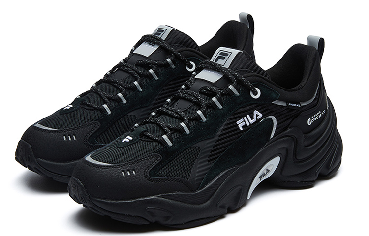 Order Fila 斐樂 小豹系列 透氣舒適 低幫老爹鞋 黑色#送禮推薦