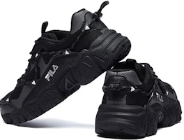 FILA斐樂 貓爪 編織物 低筒 運動休閒鞋 男款 黑色 Shop FILA斐樂 貓爪 編織物 低筒 運動休閒鞋 男款 黑色