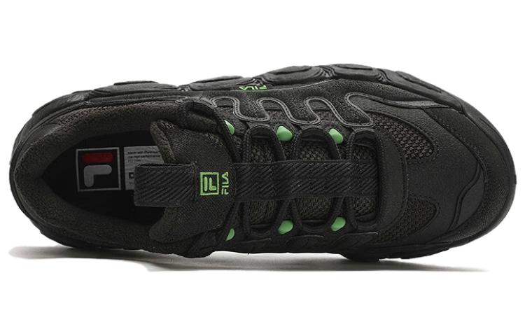 Purchase FILA斐乐 Croissant 減震防滑 低幫 老爹鞋 男款 黑色 加絨版