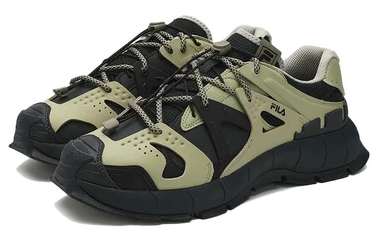 Order FILA斐樂 減震耐磨 低筒 爸爸鞋 男款 黑黃