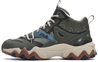 FILA Vintage Sport Sneakers 'Olive Green White' F12M342127FMP FILA Vintage Sport Sneakers 'Olive Green White' F12M342127FMP