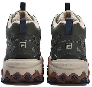 휠라 빈티지 스포츠 운동화 '올리브 그린 화이트' F12M342127FMP Shop 휠라 빈티지 스포츠 운동화 '올리브 그린 화이트' F12M342127FMP