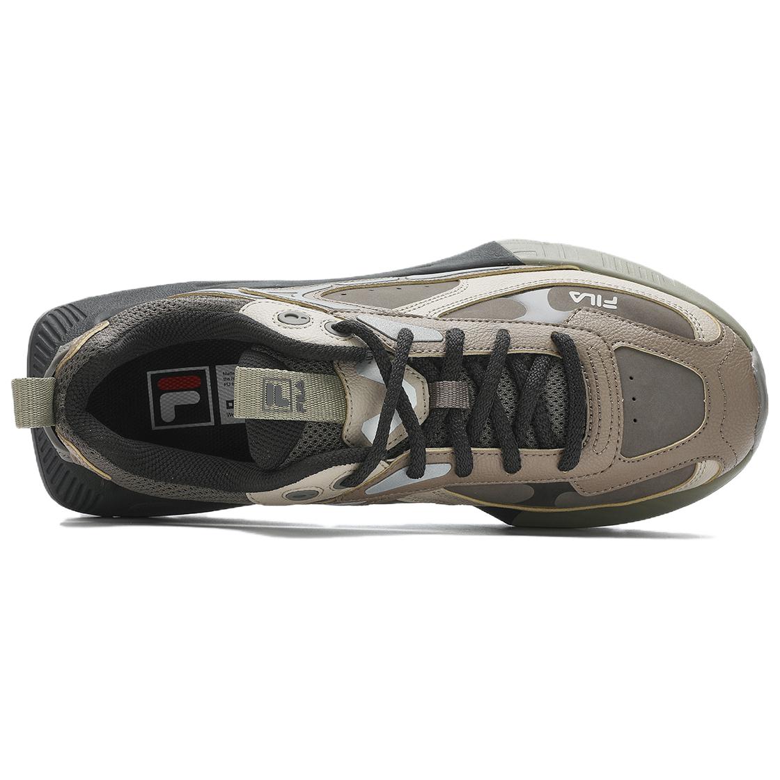 Lookbook FILA ディスラプター LOW 茶/灰 (FILA Disruptor LOW Brown/Grey) F12M411103FFA