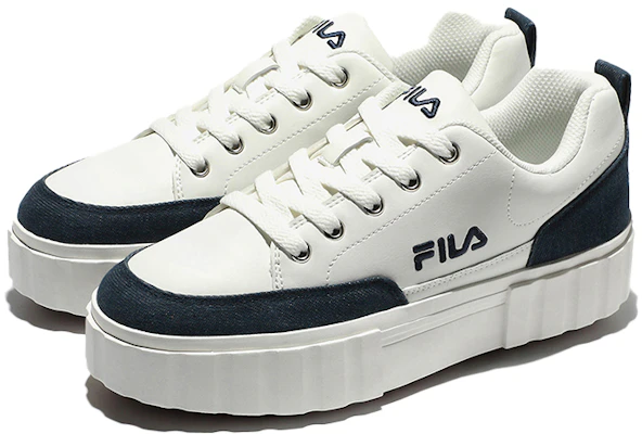 FILA Disruptor Low 'Korean Blue White' 1TM01563D_150 Lookbook FILA Disruptor Low 'Korean Blue White' 1TM01563D_150