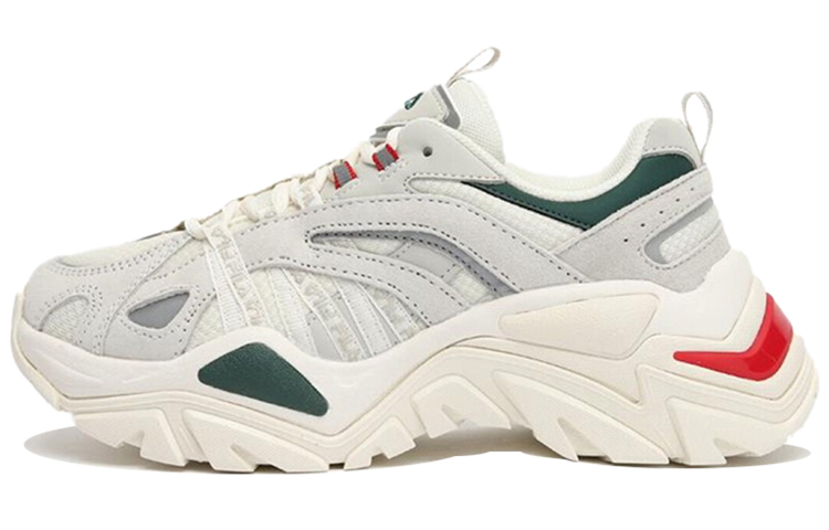 Buy FILA斐樂 魚刺 sofia 低幫 老爹鞋 男女同款 灰紅綠 韓版