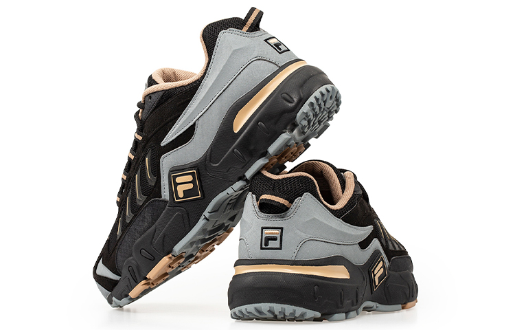 FILA Disruptor Running Shoes Black/Grey/Pink 圖 4