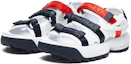 Lookbook FILA Disruptor Sports Sandalen Wit/Zwart/Rood F12M024506FWN