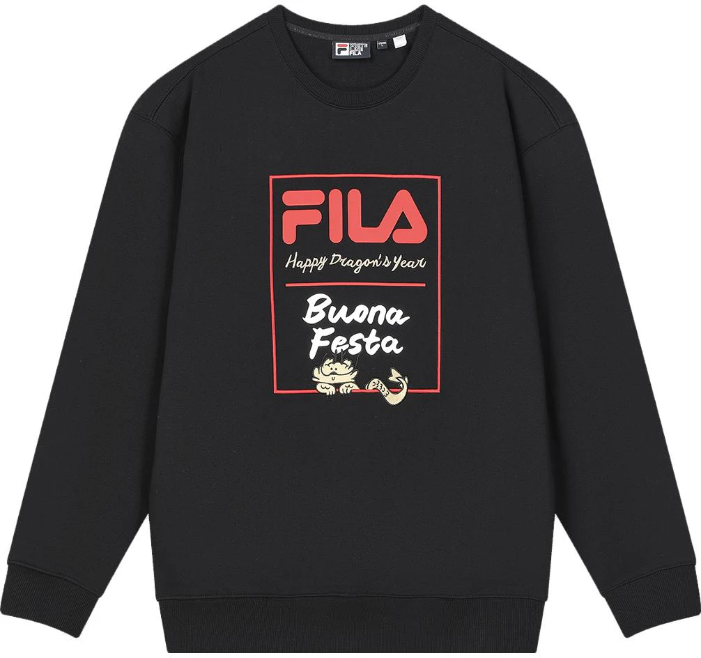 fila-dragon-series-black-pullover-sweatshirt-unisex-casual-fit-f11-u419201-f-bk