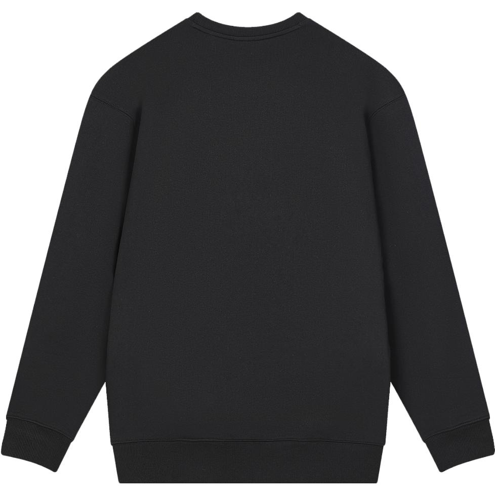 Lookbook FILA 龍系列黑色套頭衛衣 男女休閒版型 F11U419201F-BK