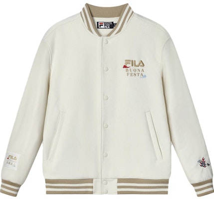 FILA 龙系列 SS24 休闲图案夹克 陶瓷白. F11M419904F-IV Buy FILA 龙系列 SS24 休闲图案夹克 陶瓷白. F11M419904F-IV