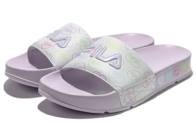Order FILA ドリフター 21 'V-Day Graffiti Lavender' 1SM00833D_667 1SM00833D_667