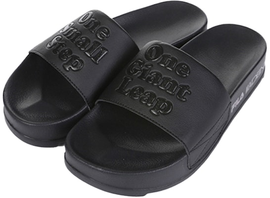 Fila 斐樂 Drifter Moon Landing 拖鞋 黑色 韓版 Order Fila 斐樂 Drifter Moon Landing 拖鞋 黑色 韓版