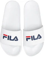Lookbook FILA斐樂 Drifter 舒適百搭 一字拖鞋 男款 白色