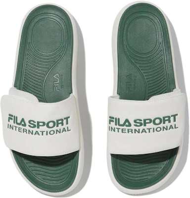 FILA Drifter 'Putih Hijau' Sandal 1SM02580F_300 Shop FILA Drifter 'Putih Hijau' Sandal 1SM02580F_300