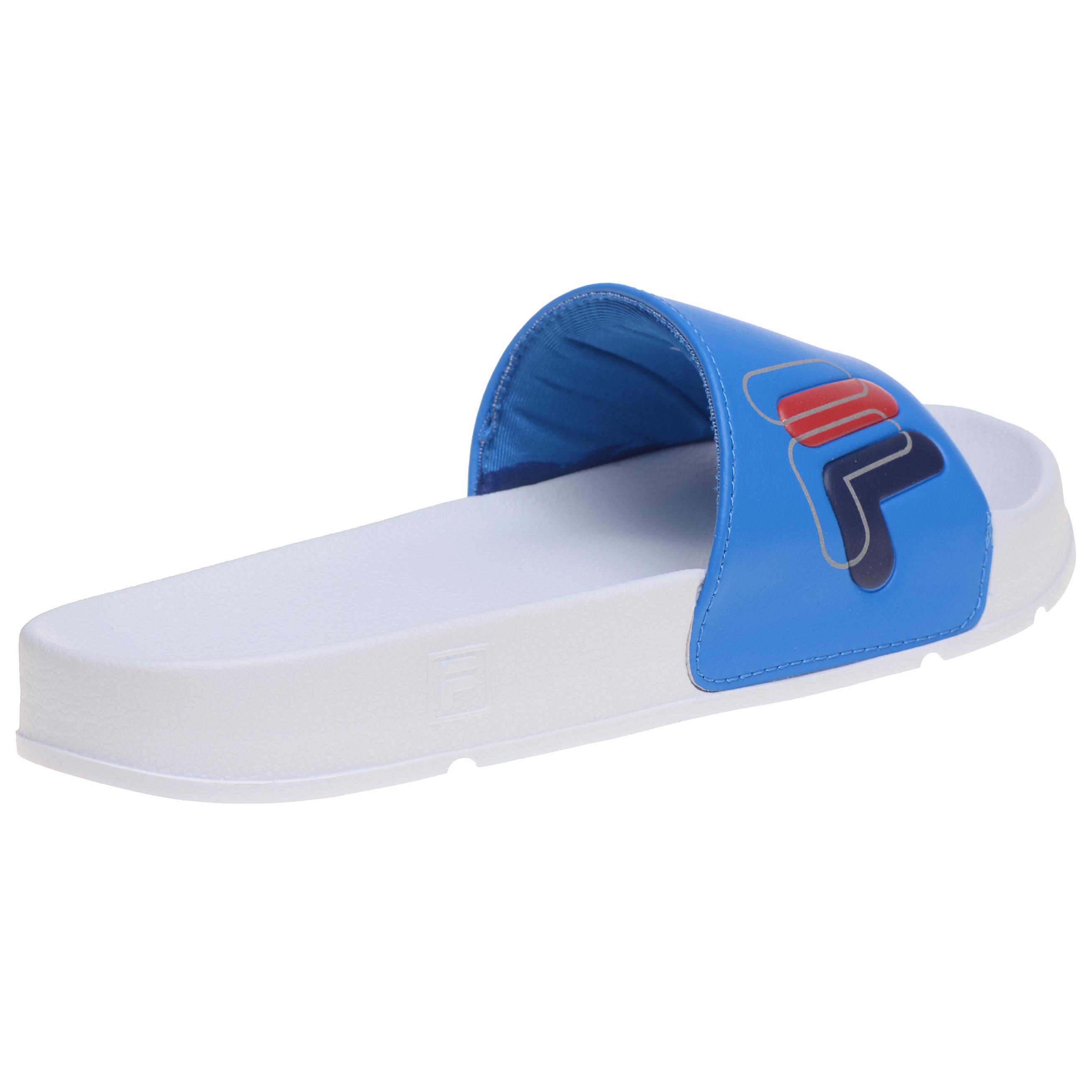 Shop FILA Drifter 双F拖鞋 '经典蓝' 1SM00066-421