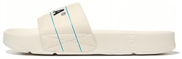 FILA Drifter Lines Casual Sports Slippers Unisex Beige Blue Korean Version 'Creamwhite Blue' 1SM01942E_920 FILA Drifter Lines Casual Sports Slippers Unisex Beige Blue Korean Version 'Creamwhite Blue' 1SM01942E_920