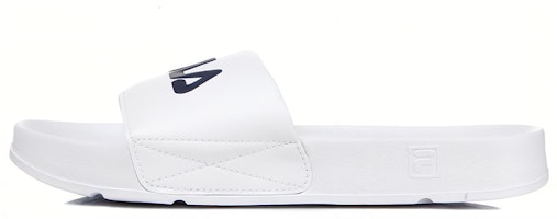 FILA Drifter Minimalistic White Korean Version Slippers FS1SLB1011X_WWT FILA Drifter Minimalistic White Korean Version Slippers FS1SLB1011X_WWT