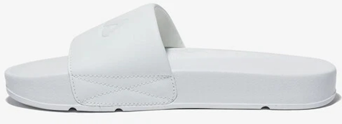 Fila Drifter Slide Sandals White/White/Grey 11001SM02591H101 Lookbook Fila Drifter Slide Sandals White/White/Grey 11001SM02591H101