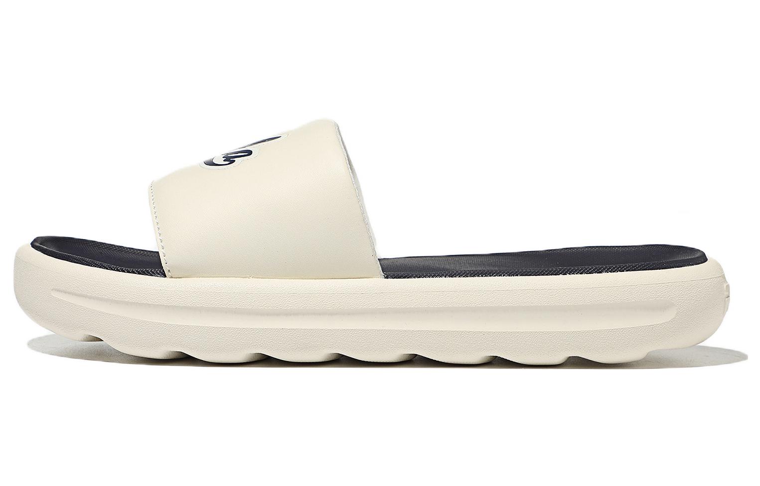 FILA Drifter Tube Casual Sports Slippers Unisex Beige Version 1SM01943E_896
