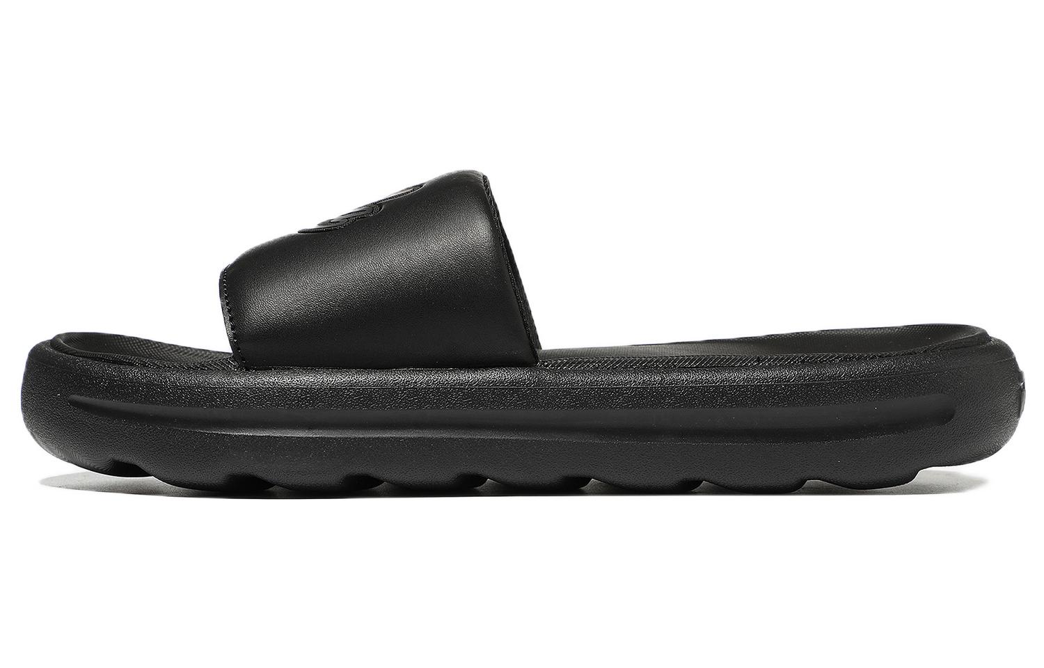 FILA Drifter Tube Casual Sports Slippers Unisex Black Version 1SM01943E_001