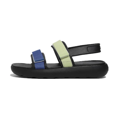 FILA Drifter Tube Sandals 'Black Blue Korean Edition'
