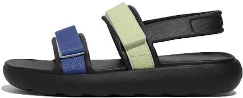 FILA Drifter Tube Sandals 'Black Blue Korean Edition' 1SM02573F_001 FILA Drifter Tube Sandals 'Black Blue Korean Edition' 1SM02573F_001