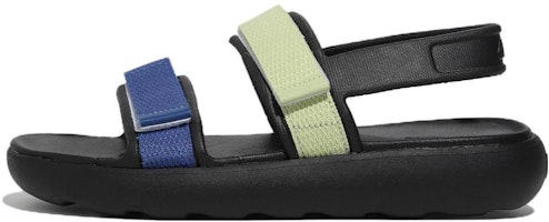 FILA Drifter Tube Sandals 'Black Blue Korean Edition' 1SM02573F_001 FILA Drifter Tube Sandals 'Black Blue Korean Edition' 1SM02573F_001