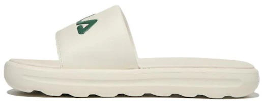 FILA Drifter V2 Large Logo Slides 'Cream' 1SM01972F_920 FILA Drifter V2 Large Logo Slides 'Cream' 1SM01972F_920