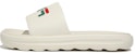 FILA Drifter V2 Large Logo Slides 'Cream' - Selipar Logo Besar Krim FILA 1SM01972F_920