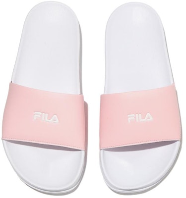 FILA斐樂 Drifter V2 運動拖鞋 男女同款 白粉 韓版 Shop FILA斐樂 Drifter V2 運動拖鞋 男女同款 白粉 韓版